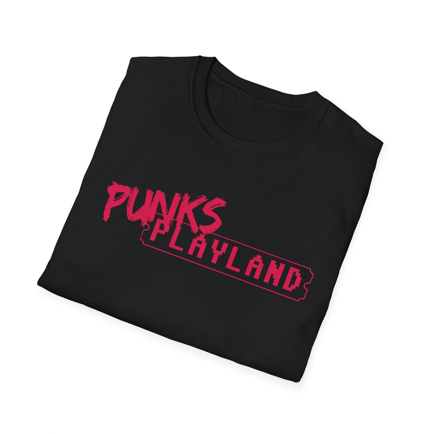 Punks Playland Unisex Softstyle T-Shirt