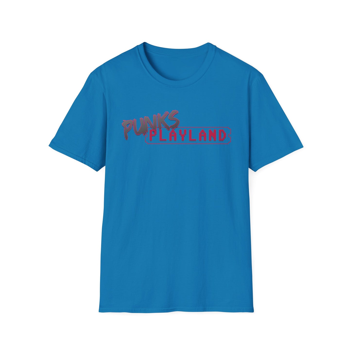Punk's Playland Unisex Softstyle T-Shirt | Vintage Graphic Tee for Casual Wear