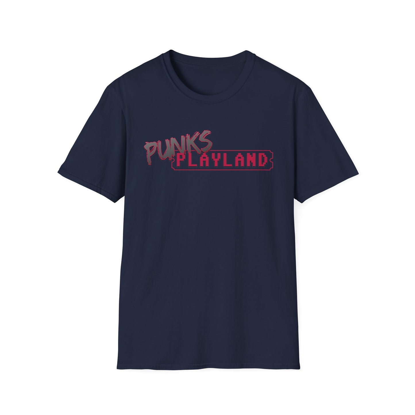 Punk's Playland Unisex Softstyle T-Shirt | Vintage Graphic Tee for Casual Wear
