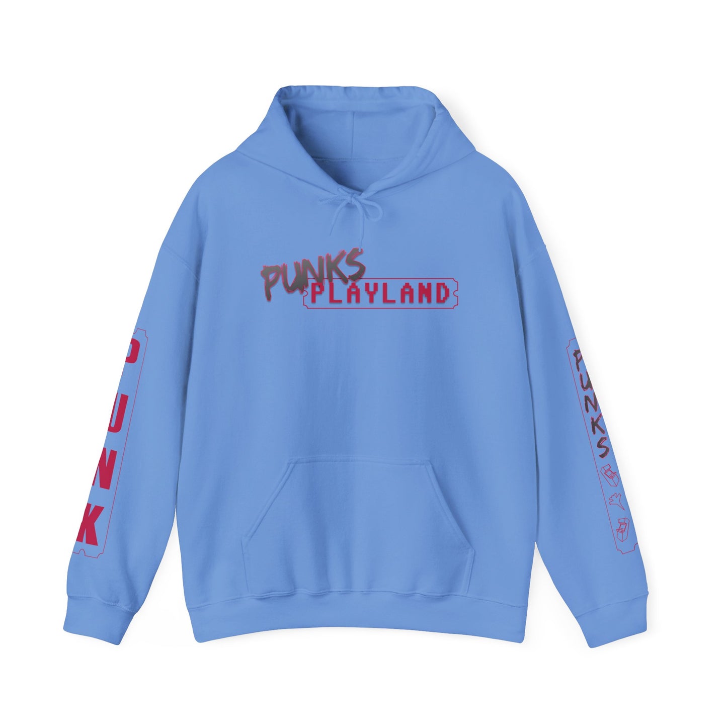 Punks Playland Unisex Heavy Blend™ Hooded Sweatshirt - Cozy Streetwear