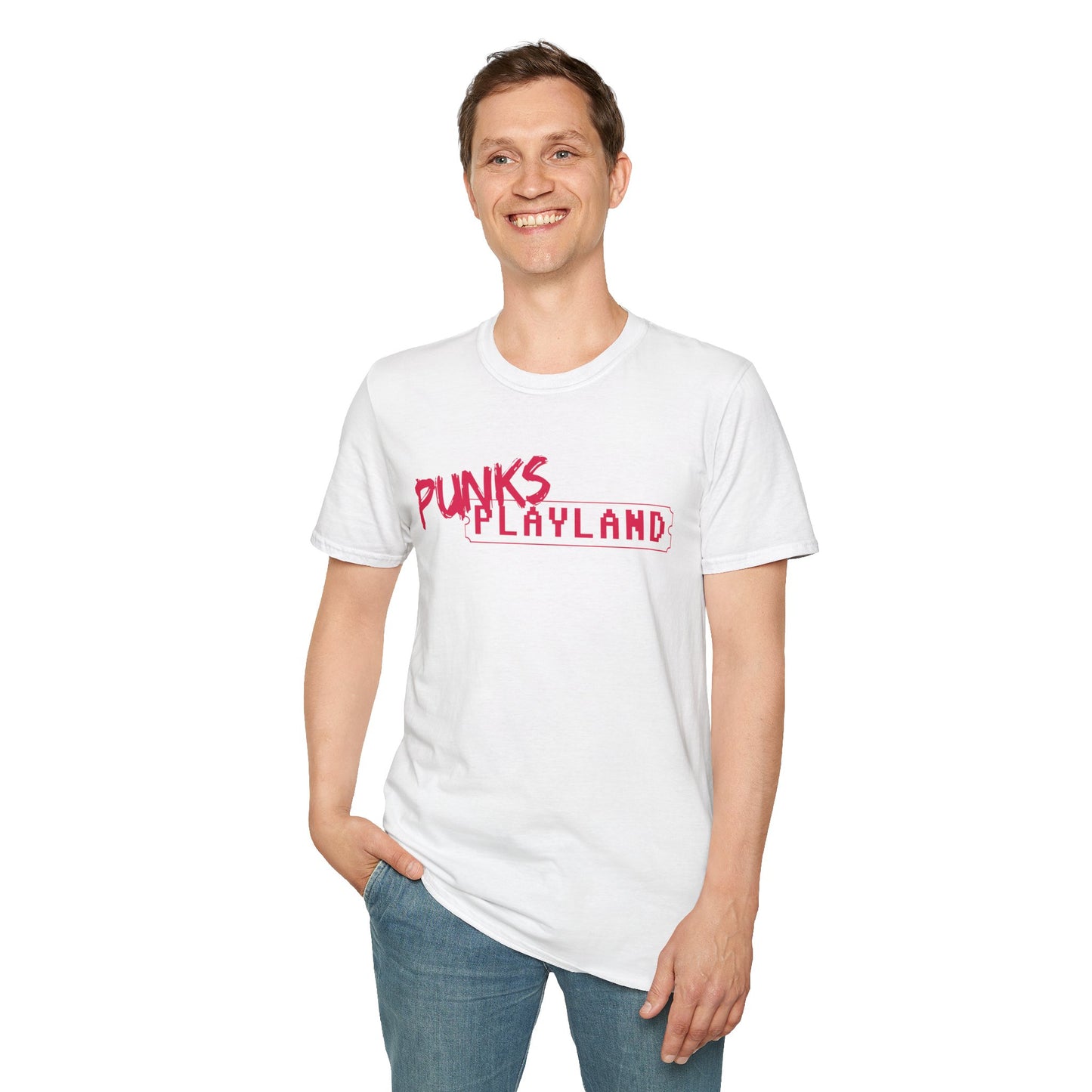 Punks Playland Unisex Softstyle T-Shirt