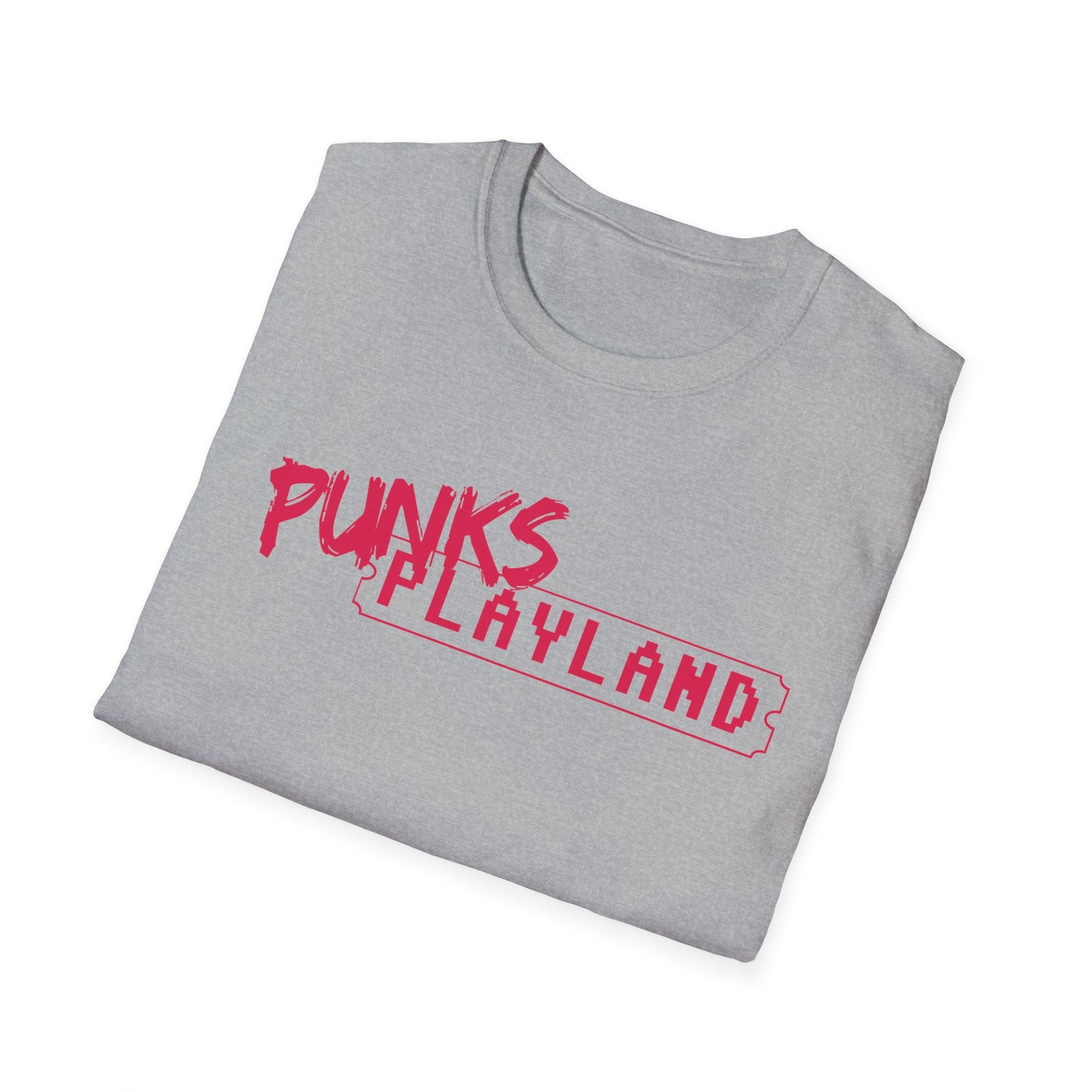 Punks Playland Unisex Softstyle T-Shirt