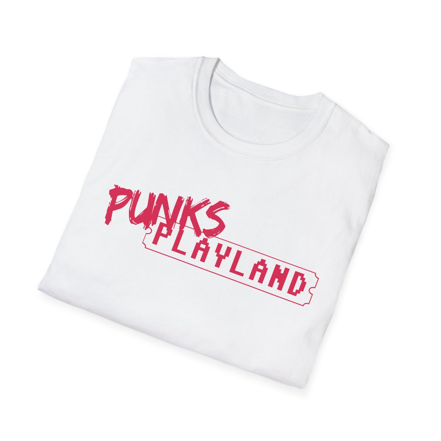 Punks Playland Unisex Softstyle T-Shirt