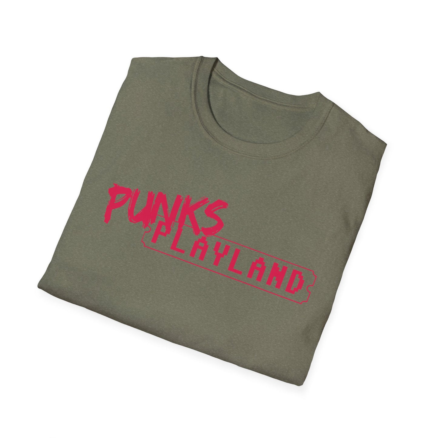 Punks Playland Unisex Softstyle T-Shirt