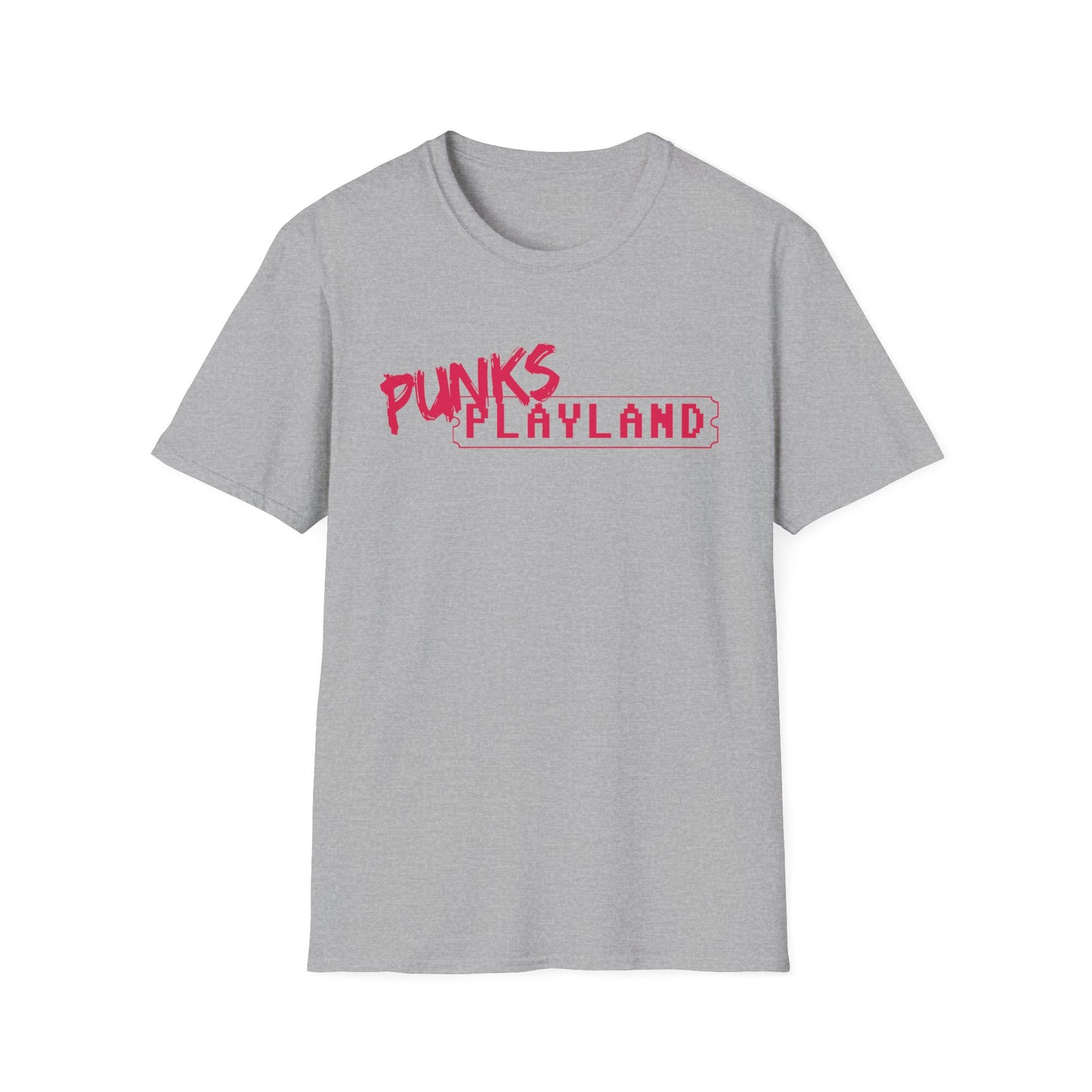 Punks Playland Unisex Softstyle T-Shirt