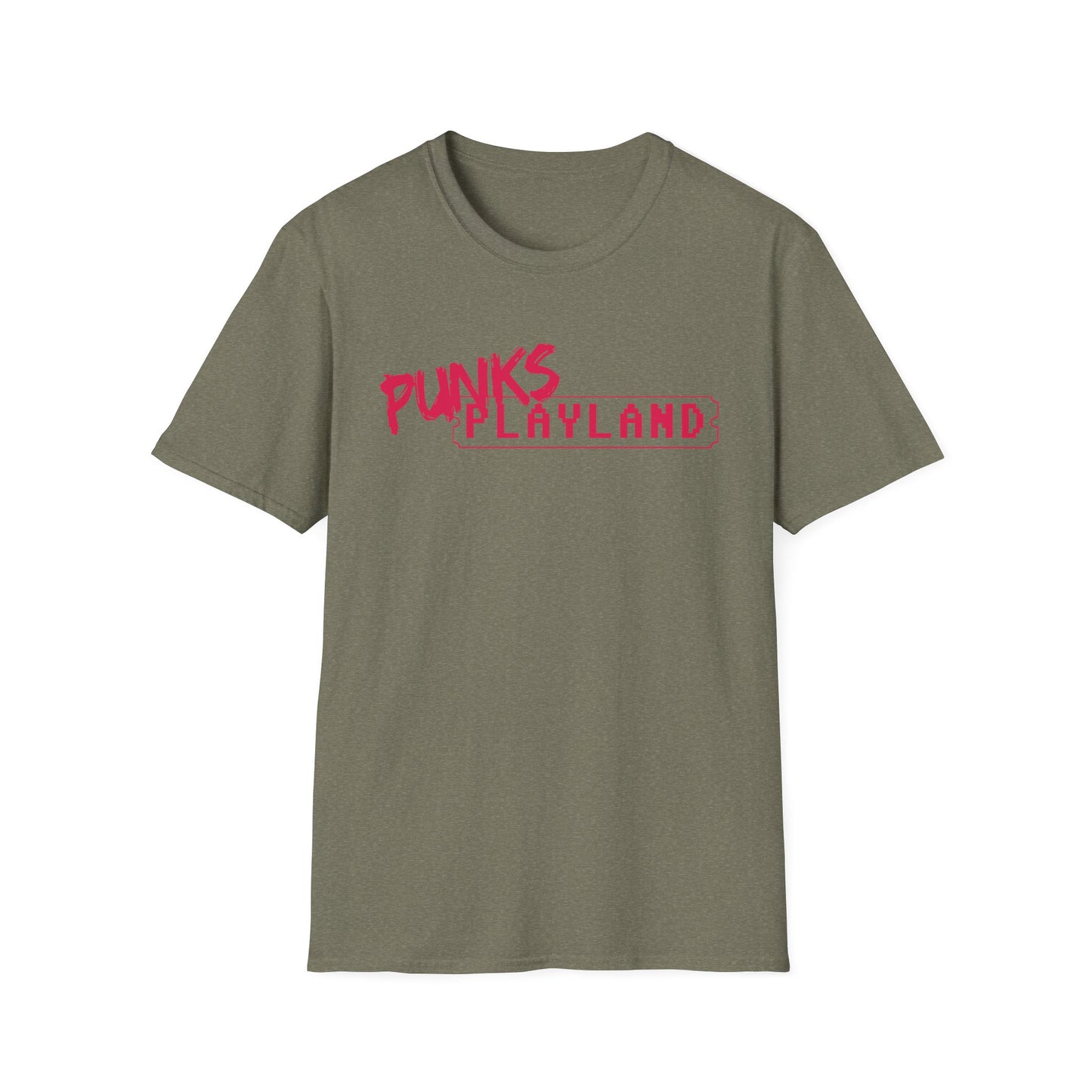 Punks Playland Unisex Softstyle T-Shirt