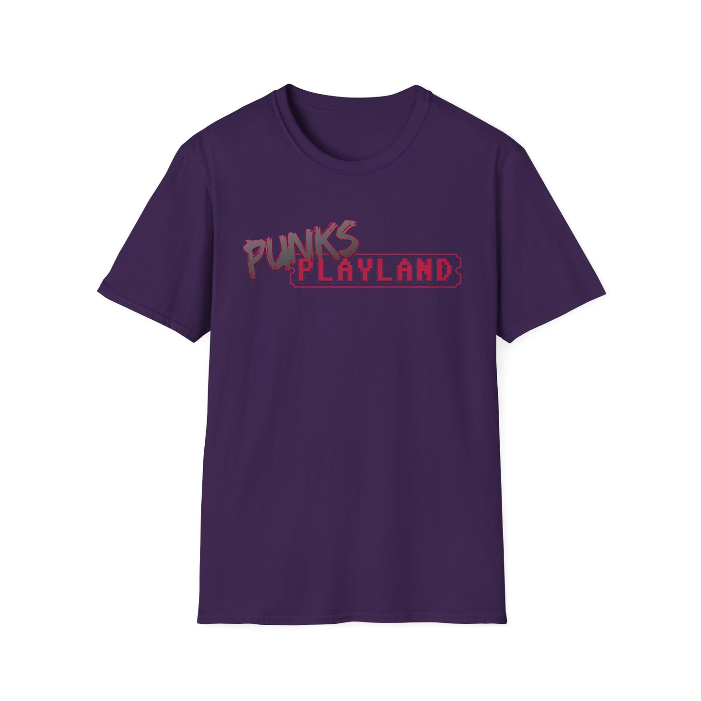 Punk's Playland Unisex Softstyle T-Shirt | Vintage Graphic Tee for Casual Wear