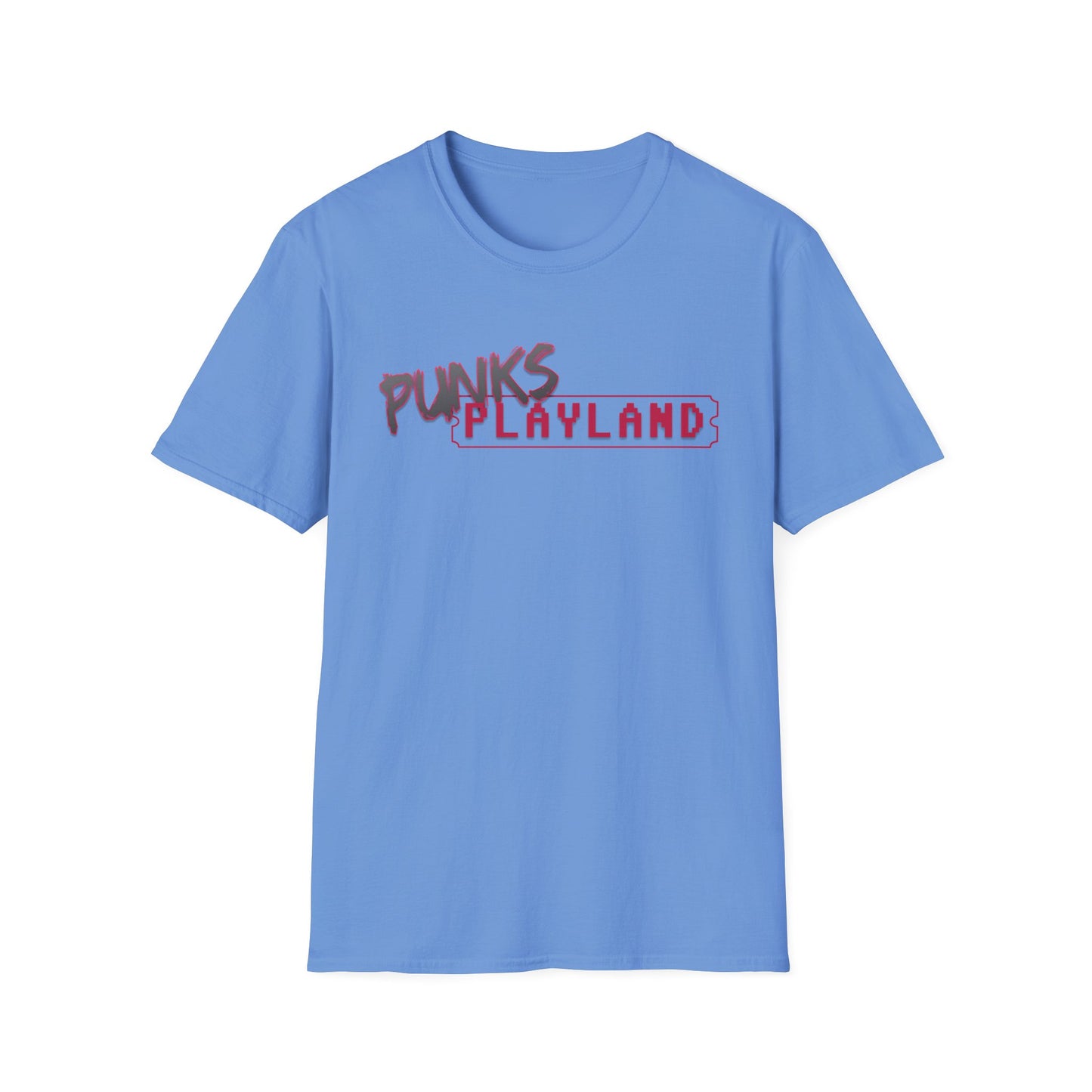 Punk's Playland Unisex Softstyle T-Shirt | Vintage Graphic Tee for Casual Wear