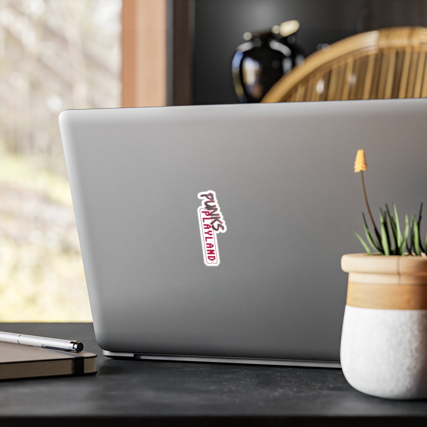 Punks Playland Vinyl Decal - Perfect for Gamers & Nostalgia Lovers
