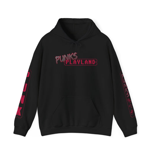 Punks Playland Unisex Heavy Blend™ Hooded Sweatshirt - Cozy Streetwear