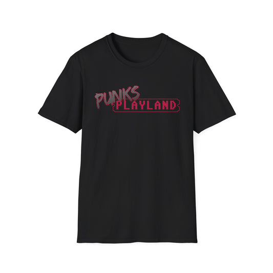 Punk's Playland Unisex Softstyle T-Shirt | Vintage Graphic Tee for Casual Wear