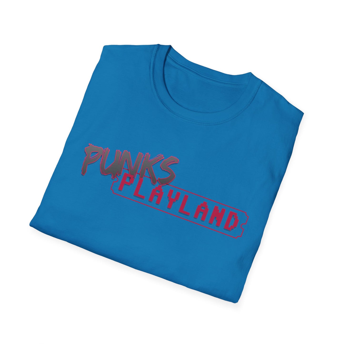 Punk's Playland Unisex Softstyle T-Shirt | Vintage Graphic Tee for Casual Wear