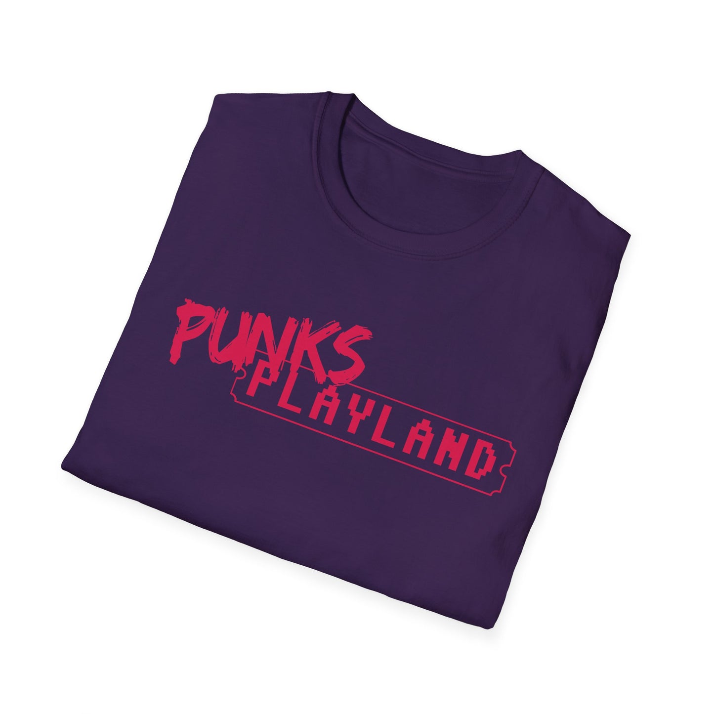 Punks Playland Unisex Softstyle T-Shirt